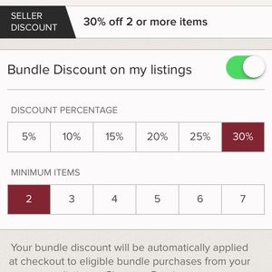 30% Off 2 or more Items